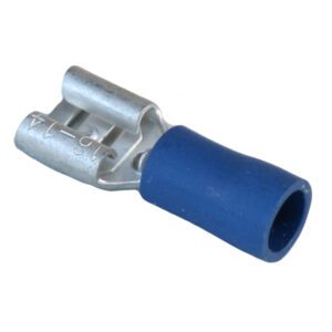 Blue Pre-Insulated Push-On Terminals – 4.80mm Pack Qty 100