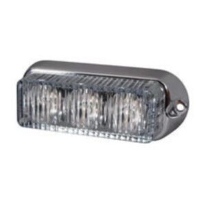 LED Warning Lights - Chrome Bezel