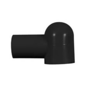 Large Black PVC Insulating Boot – Cable Entry 13mm, Terminal 17mm diameter Pack Qty 10