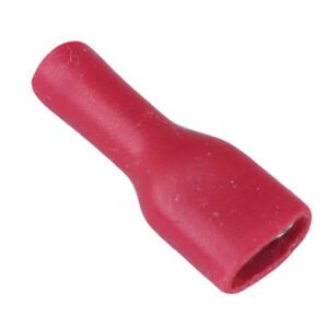 Red Pre-Insulated Push-On Terminals – 4.80mm Pack Qty 50