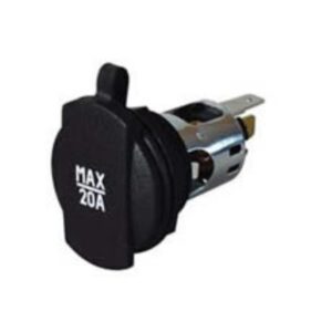 Power Socket with Cover - 20A max