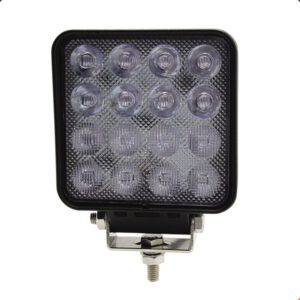 Powerful 16 x 3W LED Reverse / Work Lamp – 12V/24V, 1600Lm, IP69K Pack Qty 1