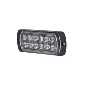 R10 High Intensity 2 x 6 Amber LED Warning Light (19 flash patterns) Pack Qty 1