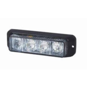 R65 LED Warning Lights - Black Aluminium