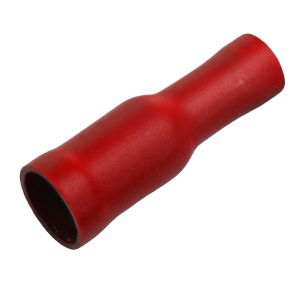 Red Pre-Insulated Receptacle Terminals - 4.00mm Pack Qty 50