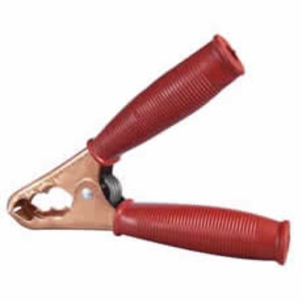 Red/Black Copper Crocodile Clips - 200A Pack Qty 4