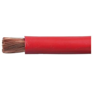 Red Copper Core Flexible PVC Starter Cable – 60mm(2) x 10m Pack Qty 10