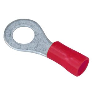 Red Pre-Insulated Ring Terminals – 3.70mm Pack Qty 50
