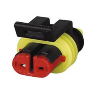 Superseal 1.50mm Female Receptacle Housing – 2 Way Pack Qty 1