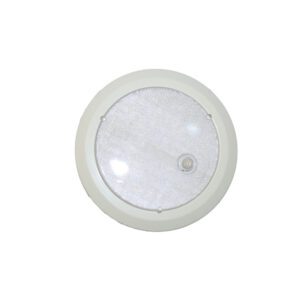White LED Roof Lamp with PIR – 12/24V Pack Qty 1