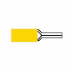 Yellow Pre-Insulated Pin Terminals – 2.90mm Pack Qty 50
