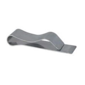 Zinc Plated Spring Steel Chassis Clips – 40 x 12.7mm Pack Qty 25