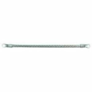 375mm Round Tinned Copper Bonding Strap – 24/9/0.30mm 110A Pack Qty 5