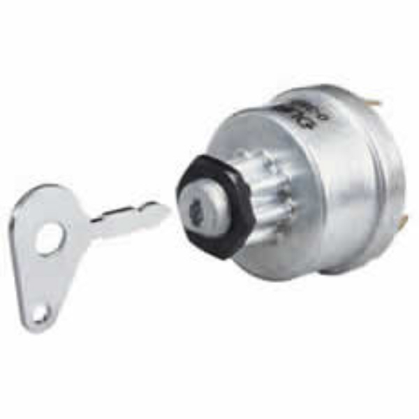 5 Position Ignition Switch replaces Lucas 36614 - Off/Accessory/Ignition/Pre-Heat/Heat Start Pack Qty 1