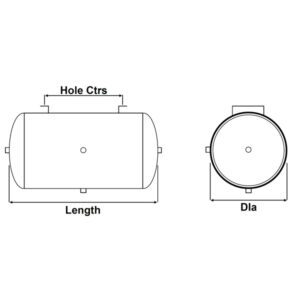 Steel Side Mounted Tanks 20ltr