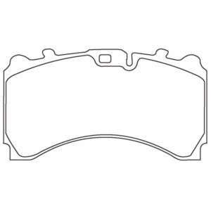 Brake pad set WVA29158, Caliper SL7 22.5″