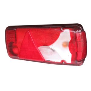 Model LC8T Rear Lamp White Lens RH, Rear AMP 1.5 Connector