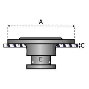 King Pin 2″ Weld on