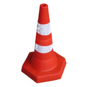 Road Cone Double Band 500mm