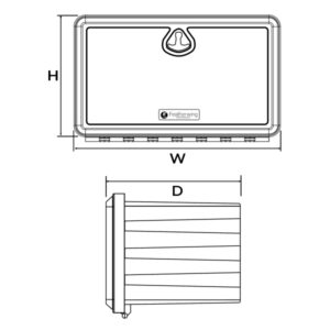 Euro Tool Box – Plastic W500