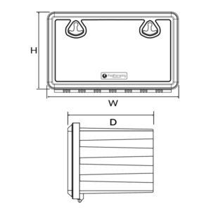 Euro Tool Box – Plastic W800