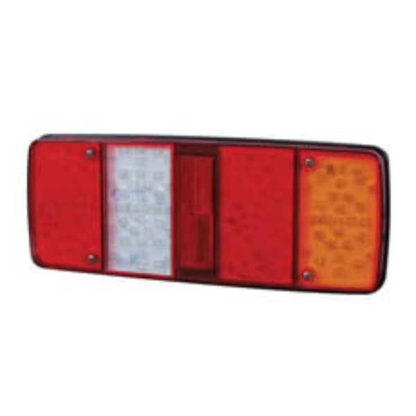 6 Function LED Rear Combination Lamp - S/T/DI/Fog/Reflex/Rev - 24V - left hand Pack Qty 1