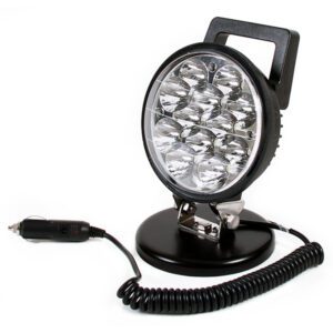12 x 3W LED Work Lamp with Handle – 12/24V Pack Qty 1