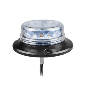 Single Bolt Dual Colour Amber & Green LED Beacon – 12/24V Pack Qty 1