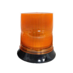 Amber Jumbo LED Beacon Three Bolt Fixing – 12V/24V Pack Qty 1