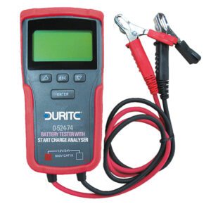 Electronic Battery Tester With Start/Charge Analyser – 12/24V Pack Qty 1
