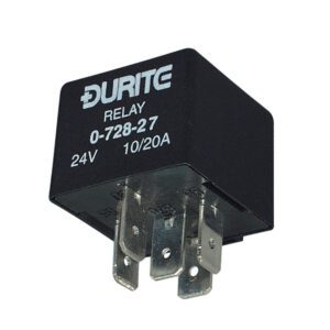 24V Mini Change Over Relay Sealed with Resistor – 10/20A Pack Qty 1