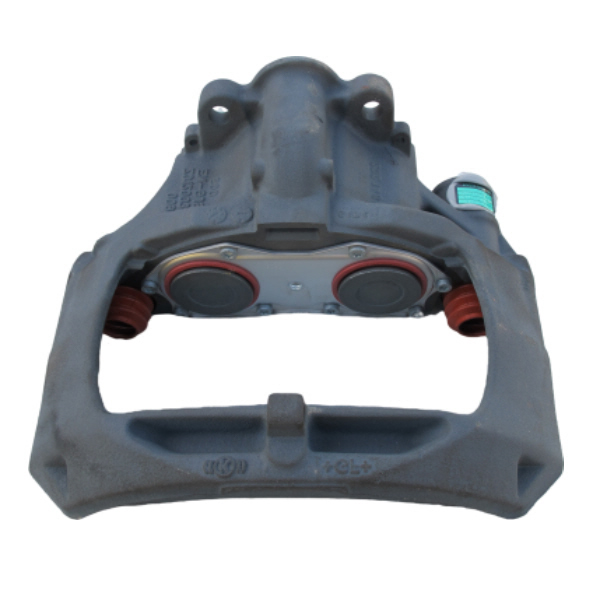 Brake Caliper Complete with 6 Bolt Carrier & Pads, Knorr Bremse SN7, 22.5"