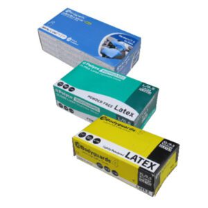 Powder Free Disposable Gloves Latex White Small 6.5″