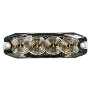 LED Amber Warning Lamp, 12-24v