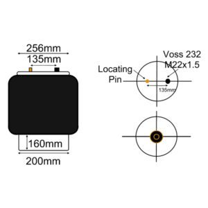 Air Spring – Mercedes A9603207021