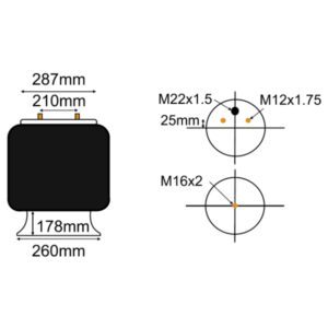 Air Spring – SAF 3229004100