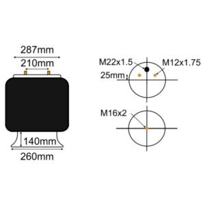 Air Spring – SAF 3229004200
